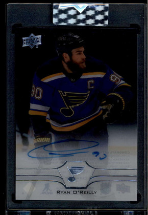 2020-21 Upper Deck Clear Cut CCRO Ryan O'Reilly Auto