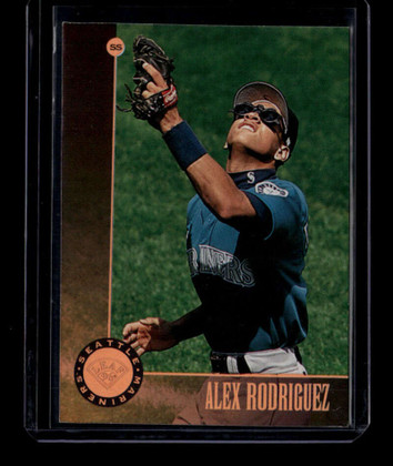 1996 Leaf Bronze Press Proofs 24 Alex Rodriguez