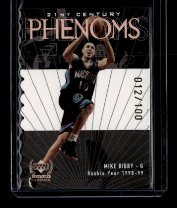 1999 Upper Deck Century Legends Century Collection 56 Mike Bibby 12/100
