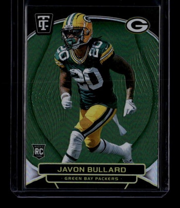 2024 Totally Certified Mirror Platinum Green 137 Javon Bullard Rookie 5/5