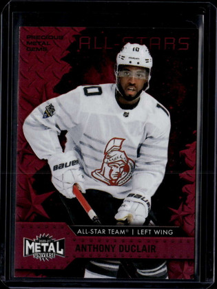 2020-21 Metal Universe Precious Metal Gems Red 199 Anthony Duclair AS 94/100