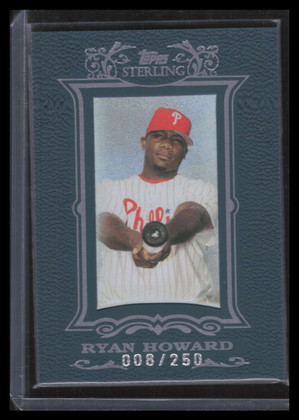 2007 Topps Sterling 142 Ryan Howard 8/250