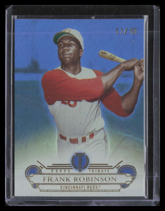 2014 Topps Tribute Blue 54 Frank Robinson 57/99