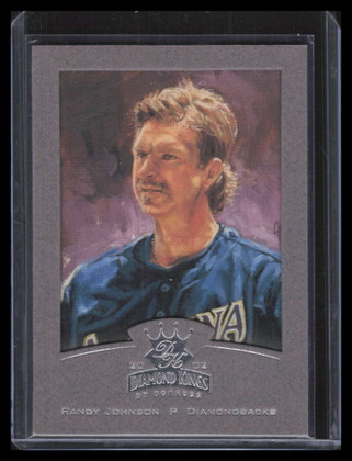 2002 Diamond Kings Silver Foil 45 Randy Johnson 397/400
