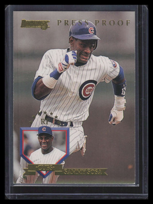 1995 Donruss Press Proofs 122 Sammy Sosa /2000