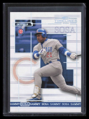 2004 Donruss Timelines Silver 43 Sammy Sosa 83/100