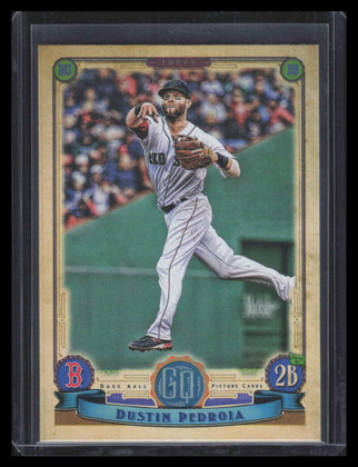 2019 Topps Gypsy Queen Bazooka Back 75 Dustin Pedroia