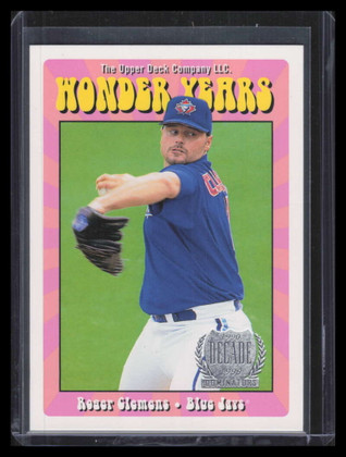 1999 Upper Deck Wonder Years Double wy5 Roger Clemens 1165/2000