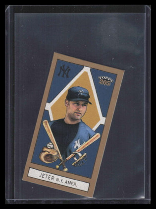 2003 Topps 205 Sweet Caporal 75b Derek Jeter w/o Gold Trim 153507