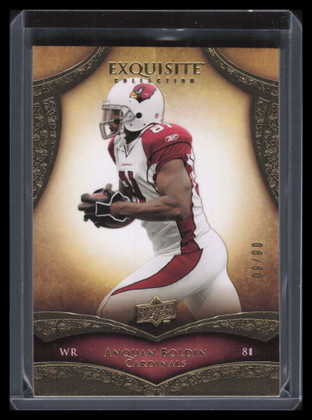 2009 Exquisite Collection 20 Anquan Boldin 8/80