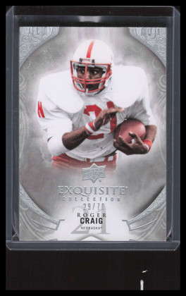 2013 Exquisite Collection 12 Roger Craig 29/70