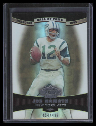 2006 Topps Triple Threads Sepia 34 Joe Namath 454/499