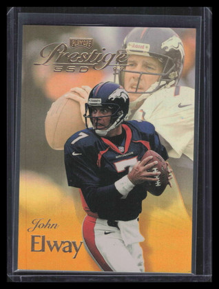 1999 Playoff Prestige SSD Spectrum Gold 37 John Elway 221/500