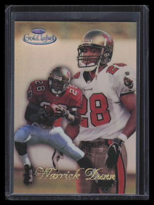 1998 Topps Gold Label Class 3 Black 50 Warrick Dunn