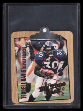 1997 Fleer Goudey II Big Time Backs 4 Terrell Davis 153599