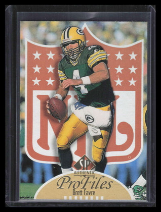 1997 SP Authentic ProFiles p4 Brett Favre