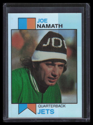 1996 Stadium Club Namath Finest Refractor 10 Joe Namath 1973
