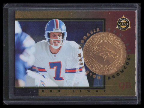 1997 Pinnacle Mint Gold Team Pinnacle 9 John Elway