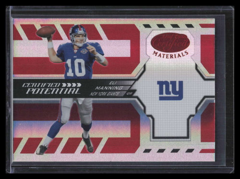 2005 Leaf Certified Materials Certified Potential Red 19 Eli Manning 42/250