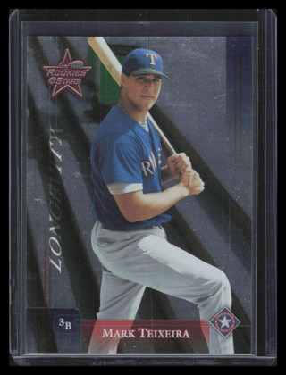 2002 Leaf Rookies and Stars Longevity 105 Mark Teixeira 11/100