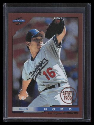 1996 Score Dugout Collection Artist's Proofs b45 Hideo Nomo 153868