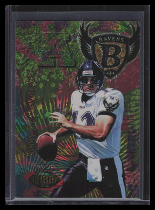 1996 Playoff Illusions Spectralusion Dominion 95 Vinny Testaverde