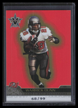 2001 Vanguard Gold 91 Warrick Dunn 68/99