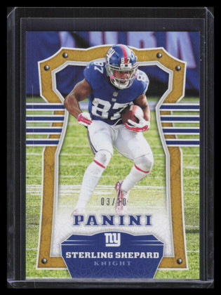 2017 Panini Gold 47 Sterling Shepard 3/10
