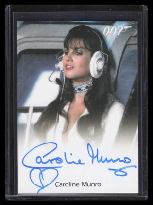 2015 Rittenhouse James Bond Full Bleed Autographs NNO Caroline Munro Auto 145763