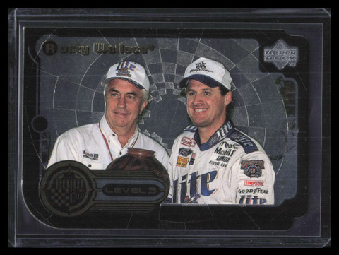 1999 Upper Deck Road to the Cup Road to the Cup Gold Level 3 rttc3 Rusty Wallace