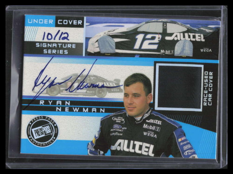 2003 Press Pass Eclipse Under Driver Autographs Ryan Newman Car Cover Auto 10/12