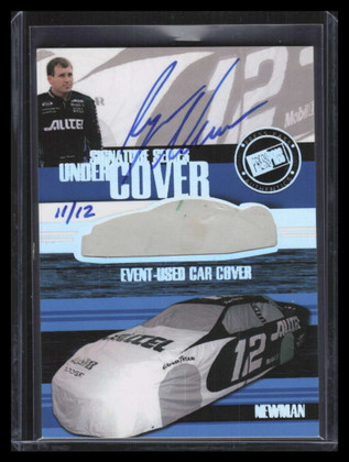 2005 Press Pass Eclipse Under Cover Autographs Ryan Newman Car Cover Auto 11/12