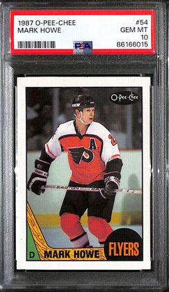 1987-88 O-Pee-Chee 54 Mark Howe PSA 10 GEM MT ID: 158857
