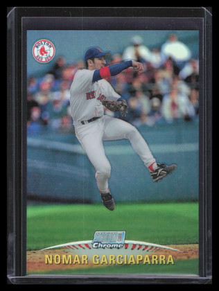 1999 Stadium Club Chrome Refractor scc1 Nomar Garciaparra