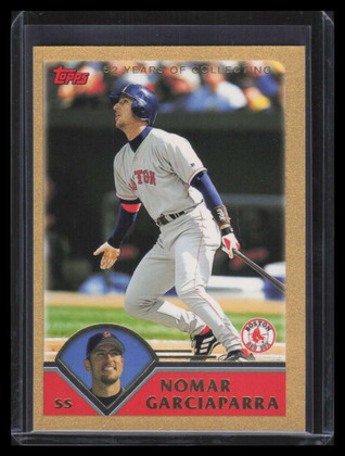 2003 Topps Gold 250 Nomar Garciaparra 123/2003