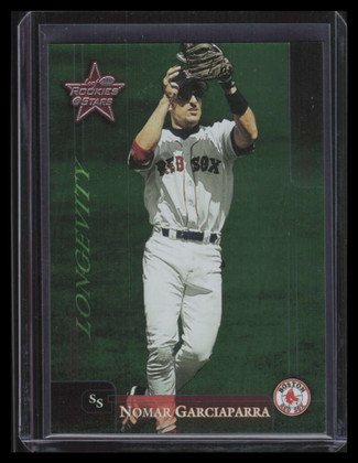 2002 Leaf Rookies and Stars Longevity 17 Nomar Garciaparra 94/100