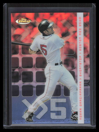 2002 Finest Refractor 62 Nomar Garciaparra 301/499