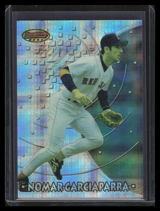 1997 Bowman's Best Preview Atomic Refractor bbp16 Nomar Garciaparra