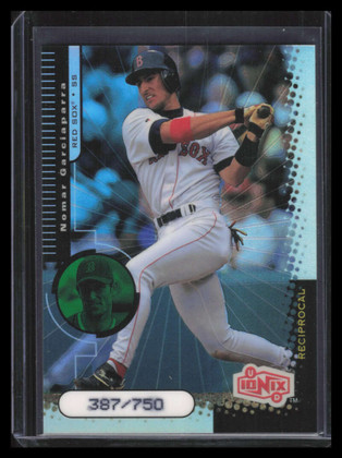 1999 UD Ionix Reciprocal 12 Nomar Garciaparra 387/750