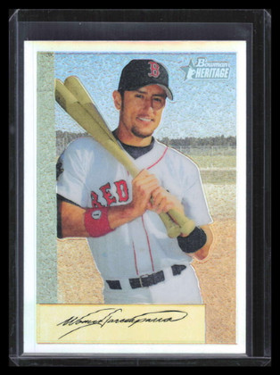 2002 Bowman Heritage Chrome Refractor 25bhc Nomar Garciaparra 268/350