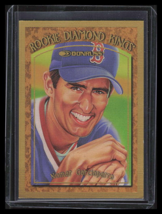 1997 Donruss Rookie Diamond Kings Canvas 7 Nomar Garciaparra 77/500
