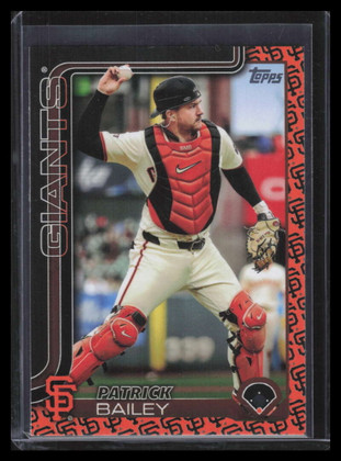 2025 Topps Team Color Border Variations 70 Patrick Bailey SP