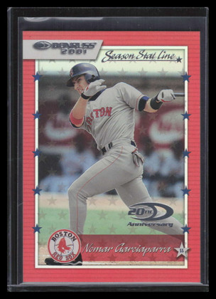2001 Donruss Stat Line Season 17 Nomar Garciaparra 52/96