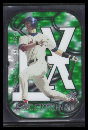 2000 E-X E-Xceptional Green 3 Nomar Garciaparra 77/999