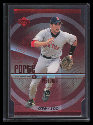 1999 Upper Deck Forte Triple f9 Nomar Garciaparra 39/100