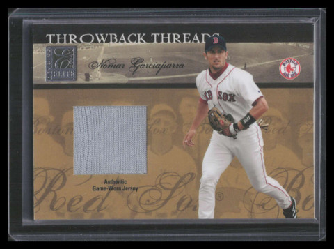 2004 Donruss Elite Throwback Threads 15 Nomar Garciaparra Jersey 127/150