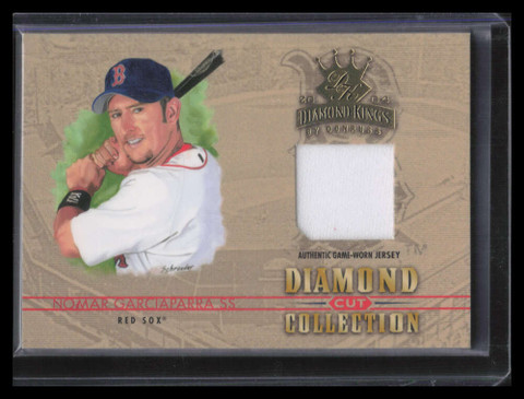 2004 Diamond Kings Diamond Cut Jerseys dc2 Nomar Garciaparra Jersey 42/100