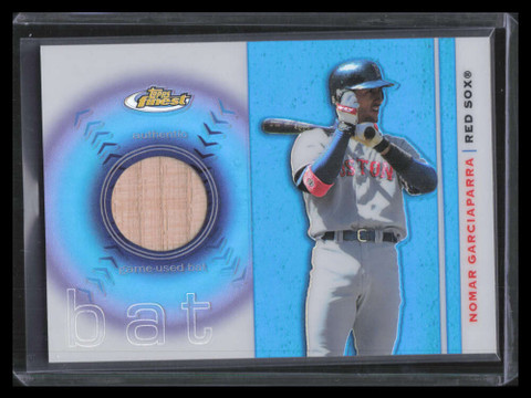 2003 Finest Bat Relics NG Nomar Garciaparra Bat