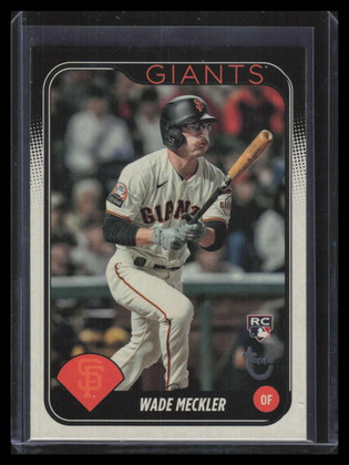 2024 Topps Vintage Stock 458 Wade Meckler Rookie 95/99