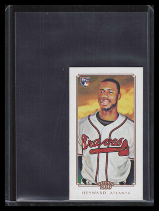 2010 Topps 206 Mini Cycle 60 Jason Heyward Rookie 48/99